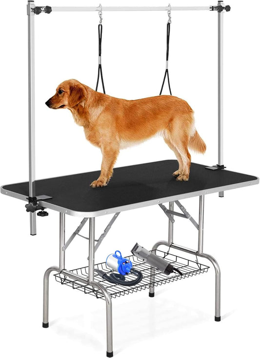 Pet Grooming Table for Large Dogs Adjustable Professional 