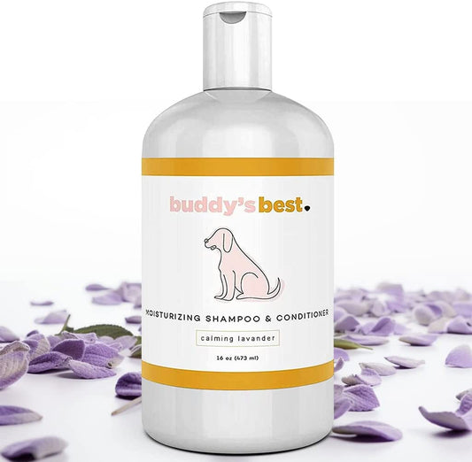 Lavender Dog Shampoo and Conditioner for Dry and Sensitive Skin 