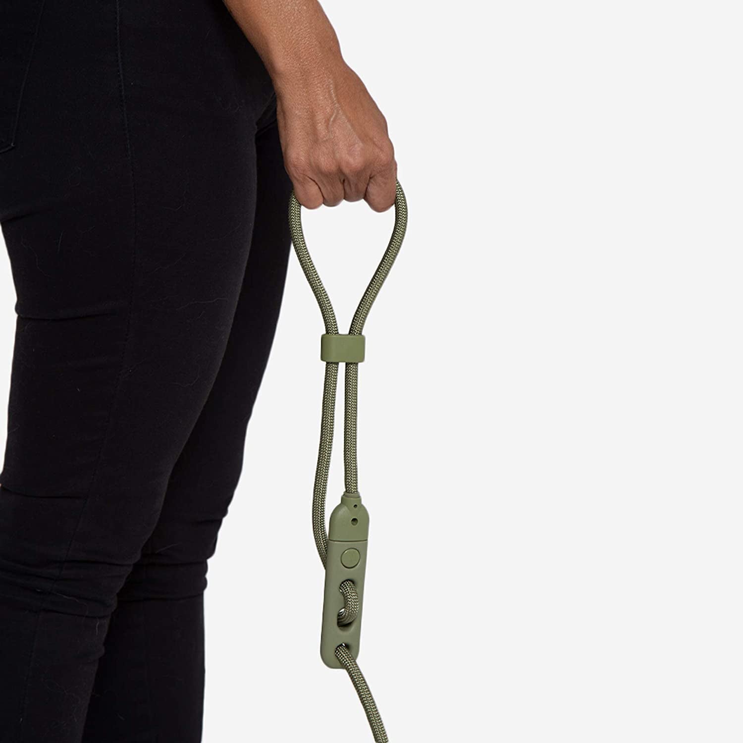 Army Green 3-In-1 Hands-Free Dog Leash